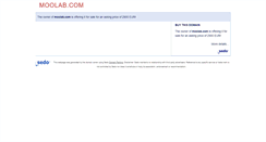 Desktop Screenshot of moolab.com